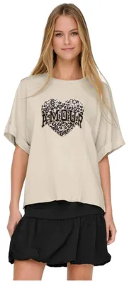 Productafbeelding van Only T-shirt 15339887-BIRCH, damesmodel