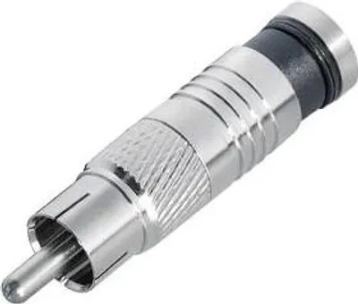 Produktbild von Rca-Kompressionsstecker für Kabel-ø 7 mm