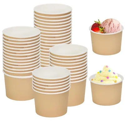 Eisbecher aus Karton, 0,76 kg, 10,2x18,9x42,7 cm
