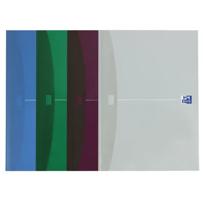 Immagine prodotto di Oxford 100100570 Libro rilegato per ufficio - A4, 5 mm a scacchiera, assortiti, angoli perfetti