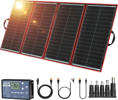 Produktbild von Solarpanel, 300W Leistungsausgang, tragbares faltbares Design, 300W