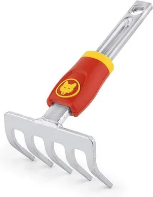 Immagine prodotto di Piccolo rastrello da giardino 8 cm - Attrezzo multiuso