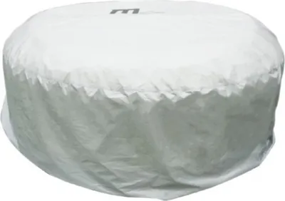Produktbild von MSPA Whirlpool Abdeckhaube, hellgrau, Polyester, Ø215x70 cm, Schutz vor Regen und UV-Strahlung, rund