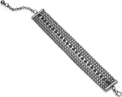Produktbild von Armband Modeschmuck Damen violette Steine MOA0014