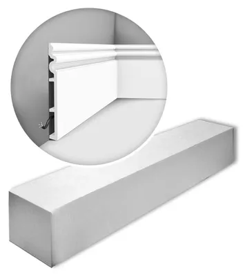 Image de Orac Decor SX193-box LUXXUS AUTOIRE 1 carton 6 pièces Plinthe | 12 m