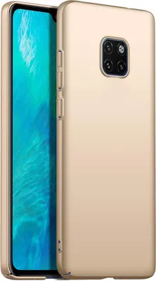 Obrázek produktu pro Pevné pouzdro na mobilní telefon pro Huawei Mate 20 Pro kryt Slim Cover Matt ochranný kryt, zlatá barva