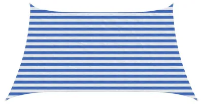 Obrázek produktu pro Sluneční plachta Modrá a bílá 3 / 4 x 2 m HDPE