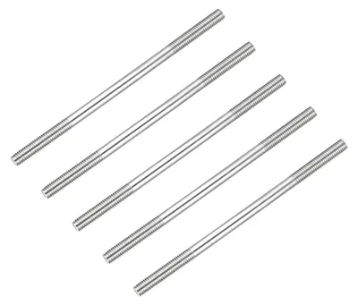 Doppelgewindestange 100 mm, 5 Stück, Edelstahl 304