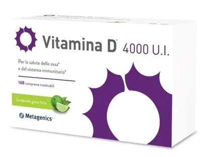 Image de Complément alimentaire Metagenics Vitamina D 4000 U.I., 168 comprimés