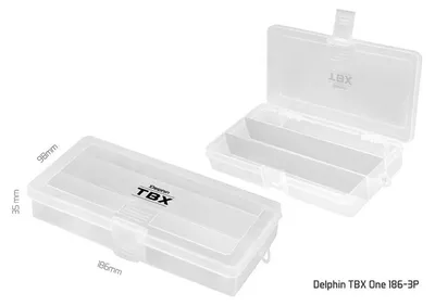 Produktbild von DELPHIN Kunstköderbox Delphin TBX One 186-3P 186x98x35mm