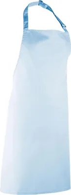 Obrázok produktu pre Premier Workwear PR150 | Zástera s náprsenkou "Colours" - možno prať na 60 °C - Farba: svetlomodrá (približne Pantone 2708) - Rozmery: 72 x 86 cm