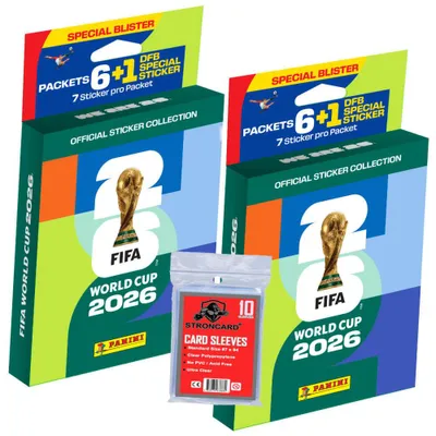 Produktbild von Panini Fifa World Cup 2026 Sticker - WM Sammelsticker - 2 Eco Blister Version 1