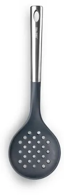 Schaumlöffel aus Silikon, Edelstahl, 35,2 cm, Weiß