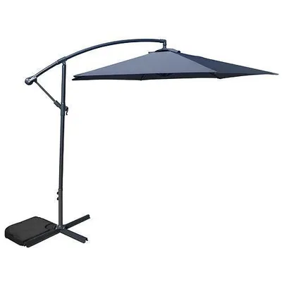 Immagine prodotto di Ombrellone DEMI, 300 cm, 42 mm, grigio, PE 180 g, da giardino