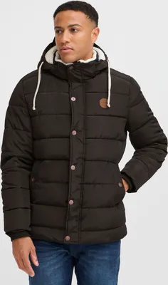 Produktbild von BLEND BHFrederic Herren Winterjacke Steppjacke Jacke gefüttert mit abnehmbarer Kapuze Kordelzug Knöpfen Eingrifftaschen Regular fit
