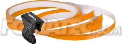 Obrázok produktu pre Foliatec FT34388 Sada 4 pások na ráfiky áut oranžová 6mm Nálepky na ráfiky 4x 215cm