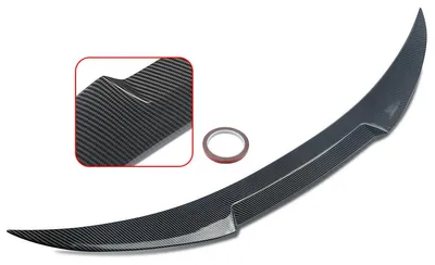 Immagine prodotto di Spoiler posteriore, look fibra di carbonio, facile installazione, look carbonio