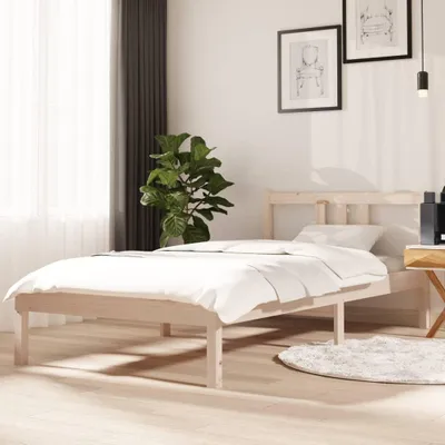 Zdjęcie produktu dla vidaXL Łóżko z litego drewna 90x190 cm
