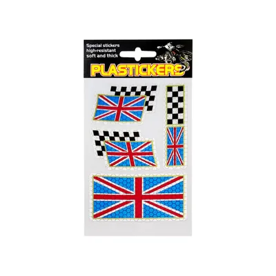 Immagine prodotto di Adesivo riflettente per bandiera inglese 13,2 x 9,5 cm