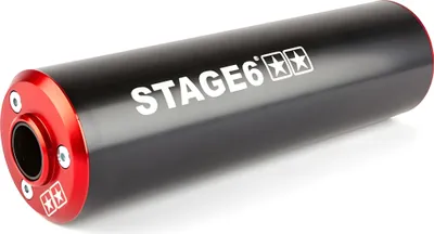 Zdjęcie produktu dla Tłumik Stage6 50/80cc czerwony prawy wspornik