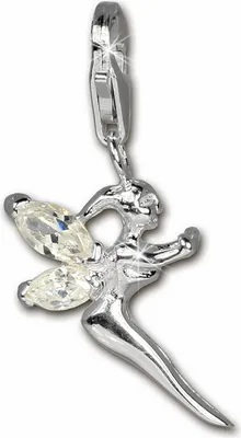 Image de SilberDream Charm bracelet pendentif elfe zirconium 925 argent véritable FC240W