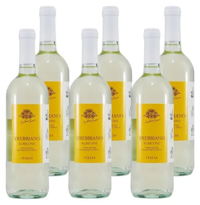 Produktbild von Casalina di Siziano Trebbiano Rubicone -trocken- (6 x 0,75L)