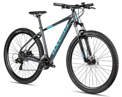 Produktbild von Axess SANDEE robustes Hardtail Mountainbike für Einsteiger 29 Zoll Dunkelgrau 19 Zoll