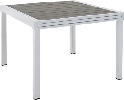 Produktbild von Kondela Gartentisch Dorio - weiß / grau