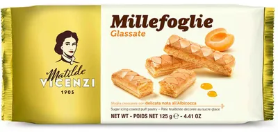Produktbild von Matilde Vicenzi Millefoglie Glassate 125g