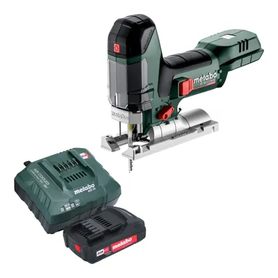 Obrázek produktu pro Akumulátorová přímočará pila Metabo ST 18 LT 130 BL 18 V 130 mm bezkartáčová + 1x akumulátor 2,0 Ah + nabíječka