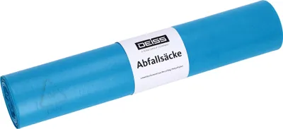 Produktbild von Müllsack STANDARD 20003 120l blau 25 Stück Packung mit 10 Stück