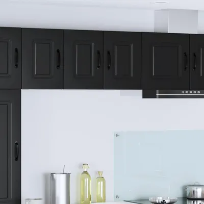 Produktbild von "Schlussverkauf" Küchenschrank/Sideboard - 1 pc - Aufbewahrungsschrank moderne - Kalmar Schwarz 30x31x40 cm Holzwerkstoff  C10265