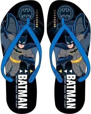 Produktbild von Flip Flop / Badeschuhe / Badeschlappen / Badesandalen "Batman" |  25/26