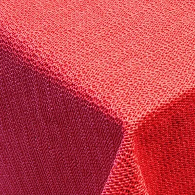Produktbild von Gartentischdecke rot - 160cm, rund