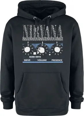 Produktbild von Nirvana Kapuzenpullover Herren Amplified Collection - More Drive schwarz L