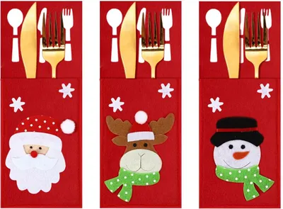 Produktbild von Tutumi Weihnachtsbesteckkasten 3 Stück KF333
