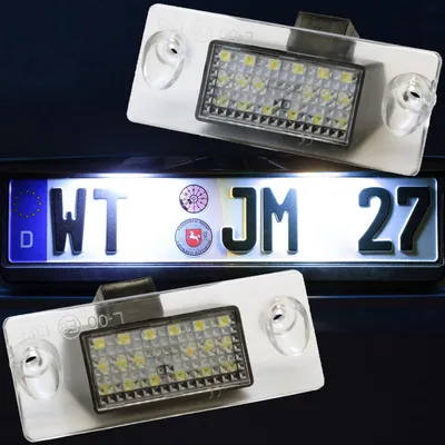 Produktbild von Led Kennzeichenbeleuchtung für AUDI A3 8L | A4 Limousine Avant B5
