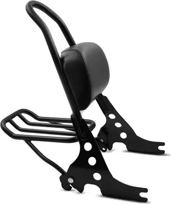 Image de Sissybar avec porte-bagages pour Harley Davidson Sportster 883 Iron 09-20