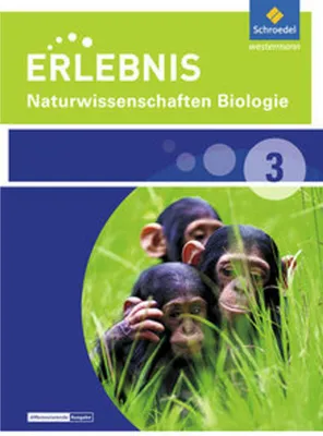 Obrázok produktu pre Erlebnis Naturwissenschaften Biologie 3. Schulbuch. Differenzierende Ausgabe. Nordrhein-Westfalen