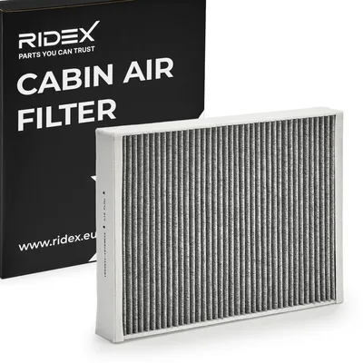 Produktbild von RIDEX 424I0550 Aktivkohle Innenraumfilter Pollenfilter für VOLVO XC60 II (246) XC90 II (256) V60 II (225, 227) V90 II Kombi (235, 236) S90 II (234)