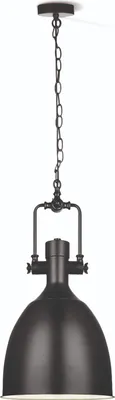 Hängelampe DIVE 29 matt schwarz - industrielles Design - E27 Fassung - D: 28,5cm
