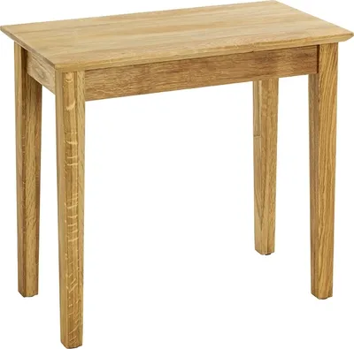 Produktbild von Beistelltisch >54352< in eiche, Massivholz - 56x52x30cm (BxHxT)