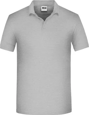 Produktbild von Pflegeleichtes und strapazierfähiges Polo grey-heather, Gr. 5XL