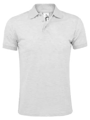 Imagen del producto de SOLS - Camiseta polo "Prime" para hombre, modelo LT2075 (Talla L), color gris jaspeado