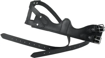 Produktbild von Waldhausen Kopperriemen Leder schwarz, Größe:WB