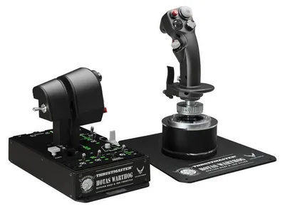 Obrázok produktu pre Thrustmaster Hotas Warthog, Joystick, PC, Kábel, USB, Čierna, Kábel