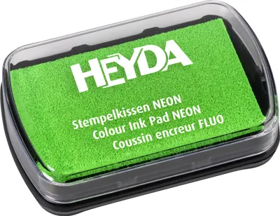 Produktbild von HEYDA Stempelkissen "Neon" neongrün