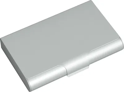 Produktbild von Reiseapotheke Alu 9/17 Globuli Gläser (ohne Gläser) | flach | OMEO® 9er silber
