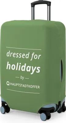 Produktbild von Kofferüberzug Größe M, Kofferhülle Kofferschutz für mittelgroße Koffer 57-65 cm, elastische Kofferschutzhülle, Gepäckschutz, elastic Luggage Cover