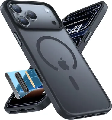 Produktbild von Handyhülle für iPhone 17 Pro Hülle für Magsafe mit Kamerasteuerung Stoßfest Kratzfest für iPhone 17 Pro 6,3"